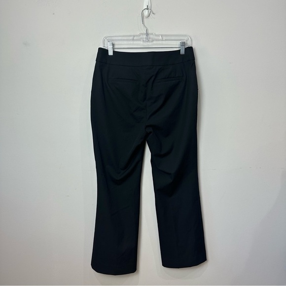 Loft Julie Trouser Sailor Straight Leg Pants Black Gold Button Nautical - Picture 2 of 8